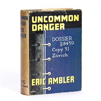 AMBLER, ERIC. Uncommon Danger.